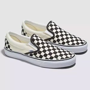 Men’s Vans Classic Slip-On Checkerboard Shoe